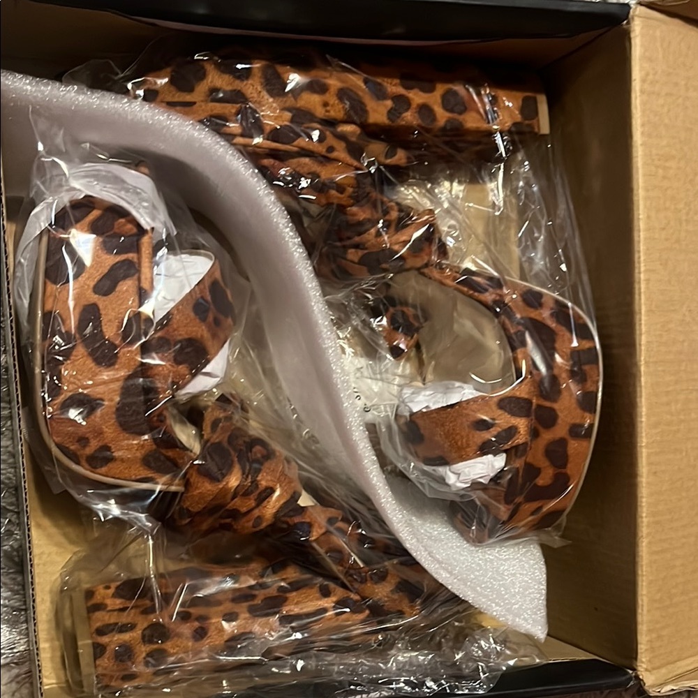 Fashion Nova Leopard Print Heels